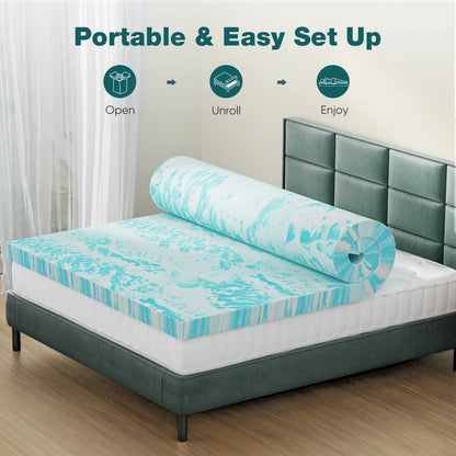 Relivia™ – Cooling Gel Mattress Topper